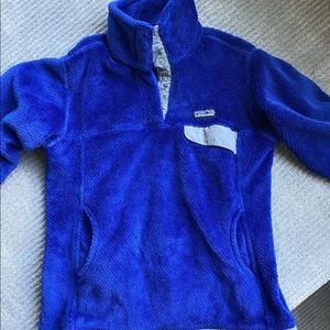 Royal Blue Patagonia Pullover Fleece